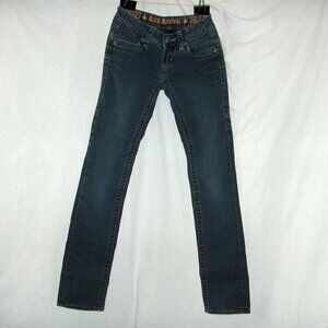 Rock Revival Gia Straight, Measure 27-29" Waist, 32" Inseam